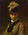 Portrait of Vera Repina,
 the Artist's Wife.