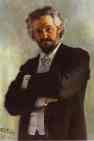 Portrait of the Chello-Player  Alexander Verzhbilovich.