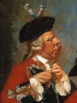 Sir Joshua Reynolds. Sir Thomas Kennedy,  James Caulfeild, Mr Ward and Mr Phelps. Detail.