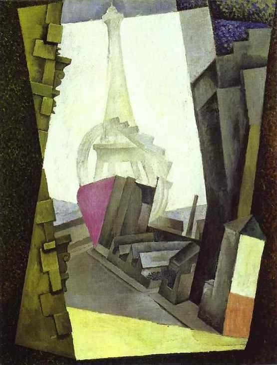 Diego Rivera. La Tour Eiffel.