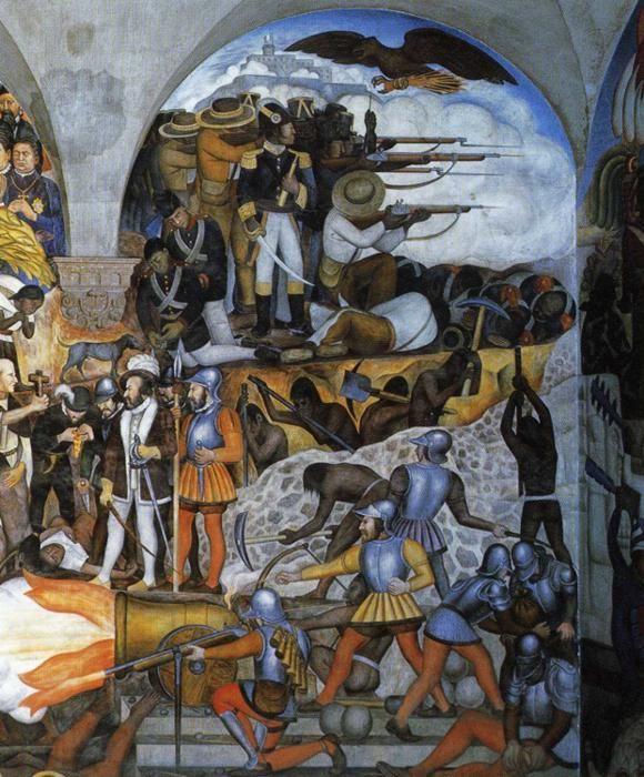 Diego Rivera. The History of Mexico.