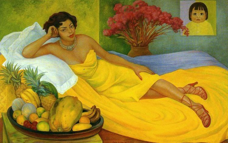 Diego Rivera. Portrait of Sra. Dona Elena
Flores de Carrillo. / Retrato de la Sra Dona Elena Flores de Carrillo.