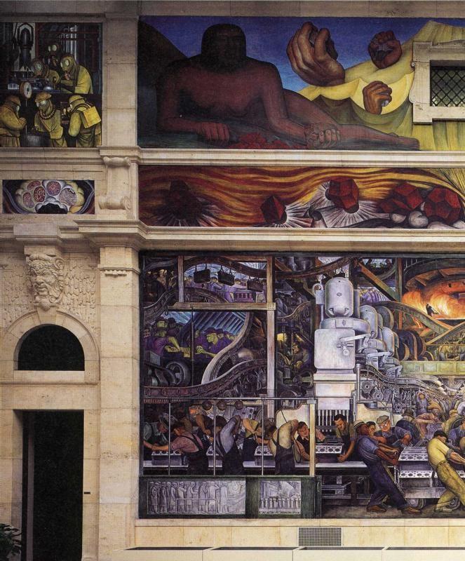 Diego Rivera. Detroit Industry.