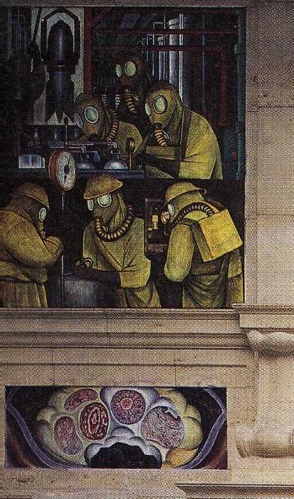 Diego Rivera. Detroit Industry.