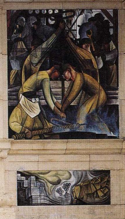 Diego Rivera. Detroit Industry.