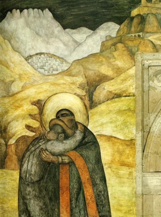 Diego Rivera. The Embrace.