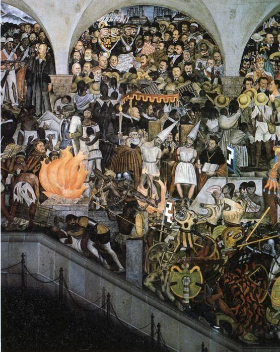 Diego Rivera. The History of Mexico.