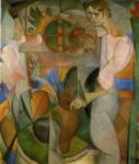 Diego Rivera. Woman at a Well (reverse of Zapatista Landscape). / La mujer del pozo.