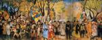 Diego Rivera. Dream of a Sunday Afternoon
 in Alameda Park.