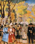 Dream of a Sunday Afternoon  in Alameda Park. Detail.