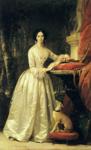 Christina Robertson. Portrait of Grand Duchess  Maria Aleksandrovna.
