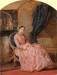 Christina Robertson. Portrait of Grand Duchess  Maria Nikolaevna.