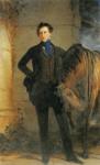 Christina Robertson. Portrait of Count Vladimir
 Orlov-Davydov.