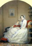 Christina Robertson. Portrait of Empress  Alexandra Fedorovna.