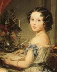 Christina Robertson. Grand Duchess Maria  Nikolaevna with Her Children. Detail.