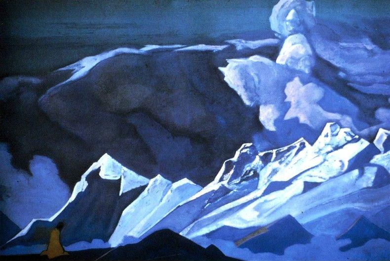 Nicholas Roerich. Kalki Avator (Incarnation of Kalki Deity).