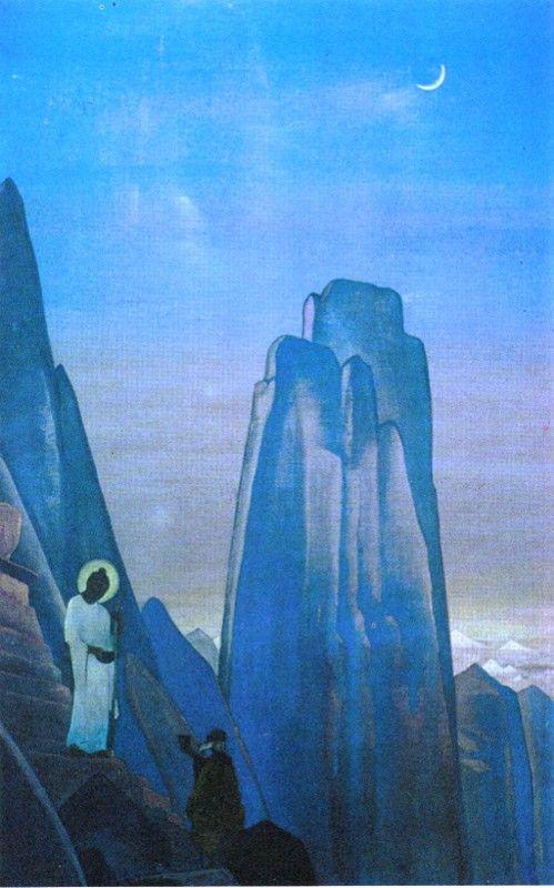 Nicholas Roerich. Buddha the Giver.