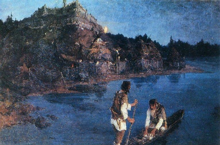 Nicholas Roerich. Treasure of the Mountain.