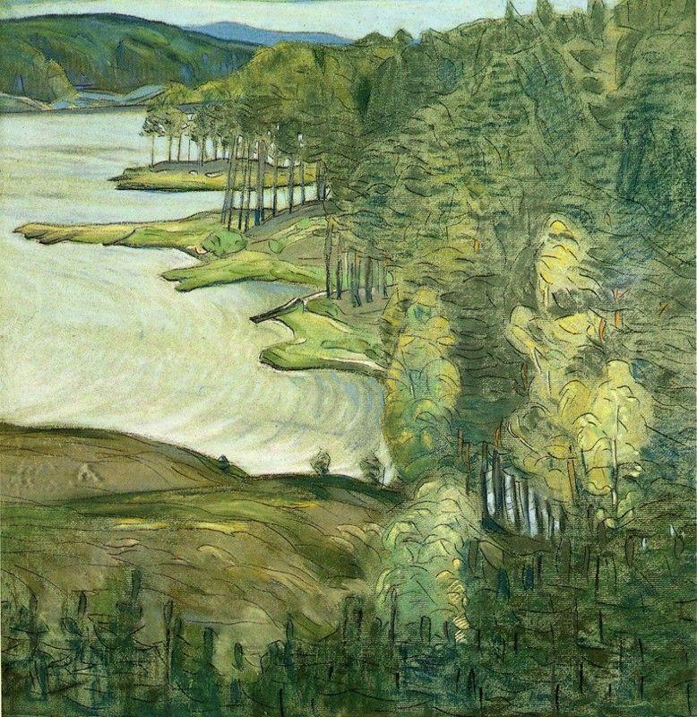Nicholas Roerich. Punka-Kharyu. Finland. Study.