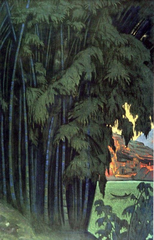 Nicholas Roerich. Ashram.