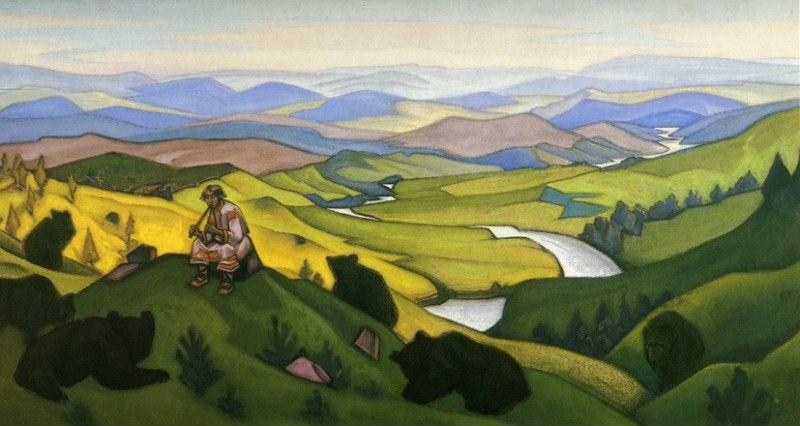 Nicholas Roerich. The Magic of Beasts.
