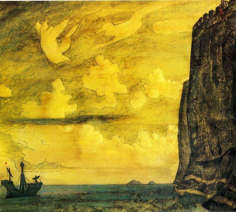 Nicholas Roerich. The Herald.
