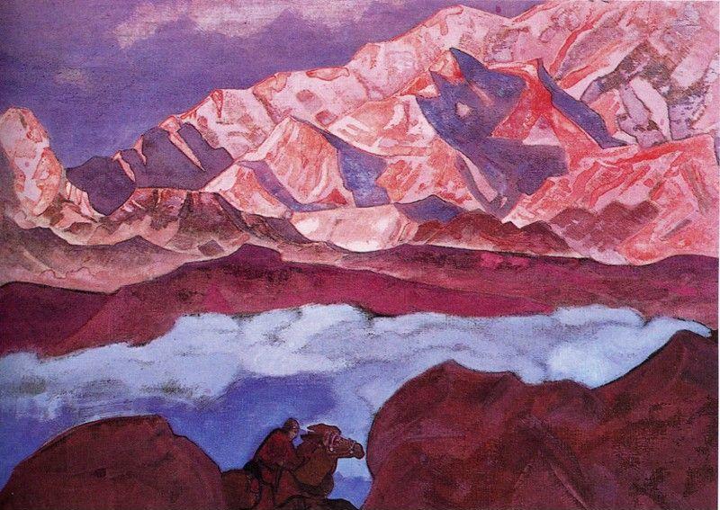 Nicholas Roerich. He Who Hastens.