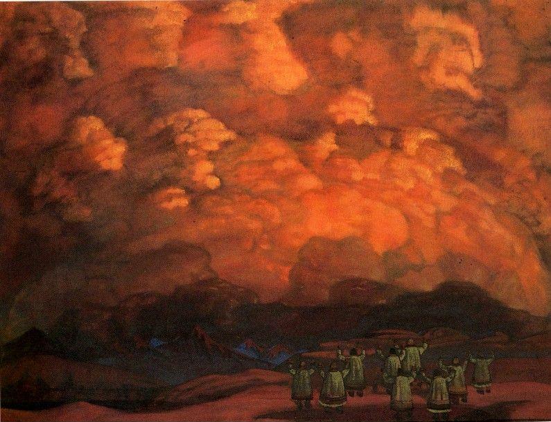 Nicholas Roerich. The Commands of Heaven/Call of the Heavens.
