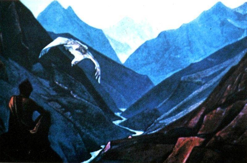 Nicholas Roerich. Command of the Teacher.