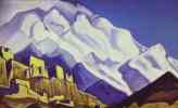 Tibet. Cloister in the Mountains. From ' The Stronghold of Tibet' series.