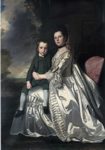 George Romney. Portrait of a Lady and a Child.