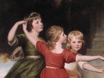 George Romney. The Levenson-Gower Children. Detail.