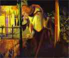 Dante Gabriel Rossetti. Sir Galahad  at the Ruined Chapel.