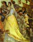 Francesco Fontebasso. Antiochus and Stratonica. Detail.