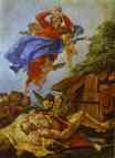 Francesco Fontebasso. St. Jerome's Vision  of the Virgin.