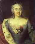 Georg Christoph Grooth. Portrait of Princess  Alexandra Kurakina.