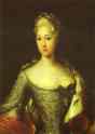 Johann Gottfried Tannauer. Portrait of Maria  Menshikova.
