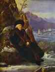 Salvator Tonci. Portrait of Gavriil Romanovich  Derzhavin.