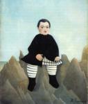 Henri Rousseau. Boy on the Rocks.