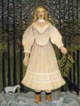 Henri Rousseau. Young Girl in Pink.