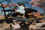 Henri Rousseau. War.