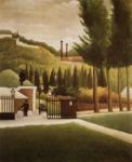 Henri Rousseau. Toll Station./ L'octroi.
