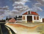 Henri Rousseau. Chair Factory. / Le fabrique
 de chaises.