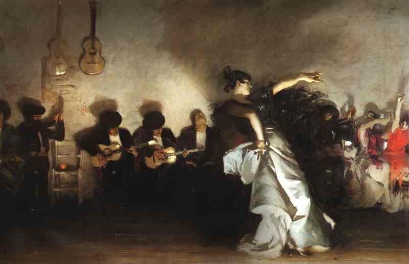 John Singer Sargent. El Jaleo.
