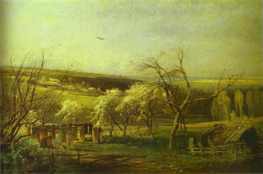 Alexey Savrasov. Rustic View.