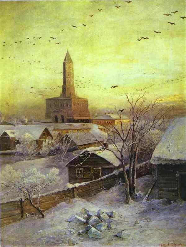 Alexey Savrasov. The Sukharev Tower.