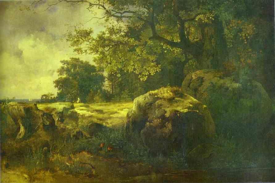 Alexey Savrasov. View in the Neighbourhood of Oranienbaum.
