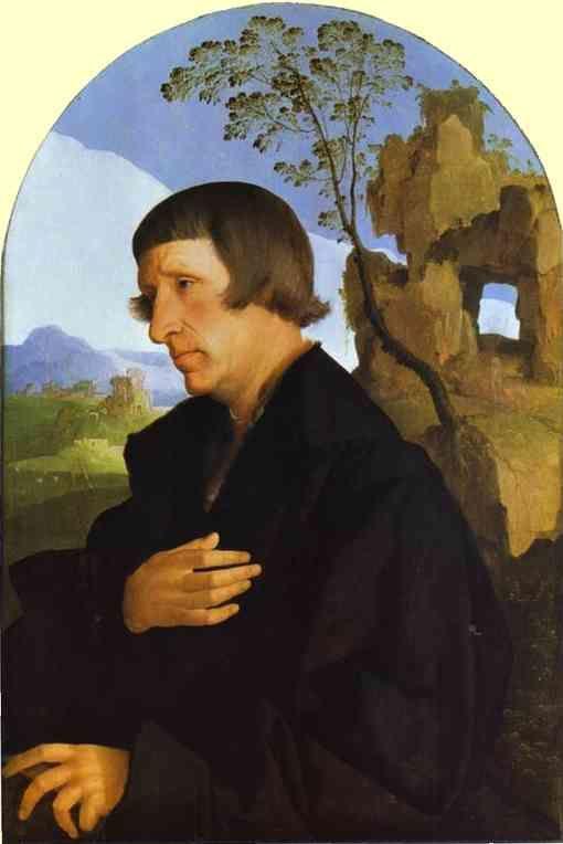 Jan van Scorel. Portrait of a Man.