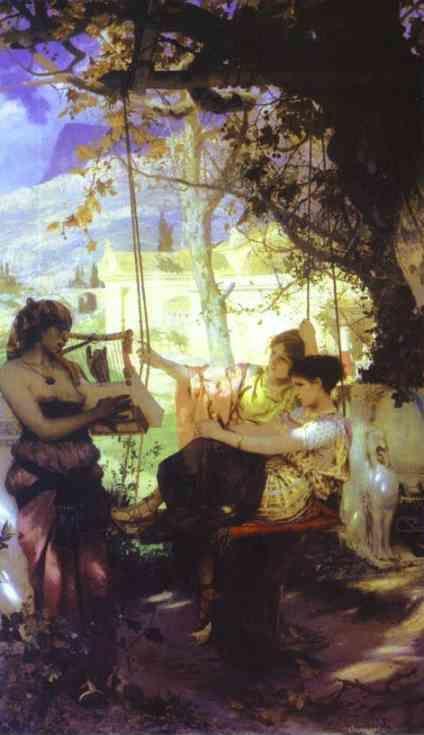 Henryk Siemiradzki. Song of a Slave-Girl.