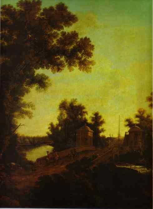 Semion Shchedrin. The Stone Bridge at Gatchina.